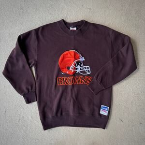 Vintage 90s Cleveland Browns NFL Crewneck Sweatshirt - Men's M
